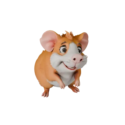 goofy guinea pig