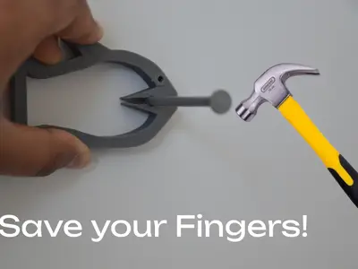 Fumbling Fish - Nail Holding Tool for EZ Hammering