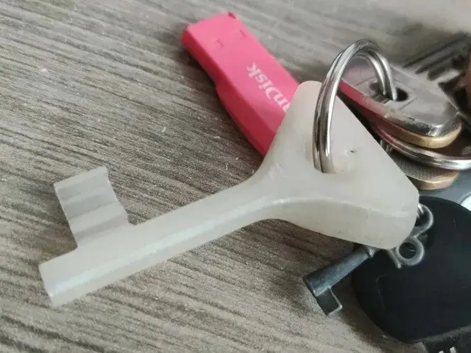 Functional door keys