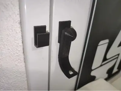 Simple small door-lock/stop