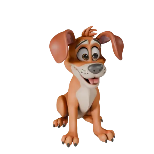 goofy puppy