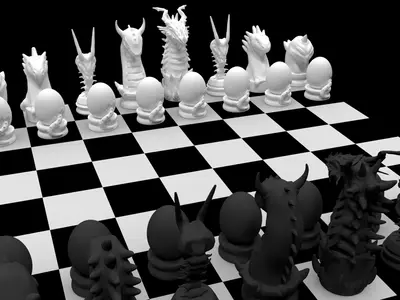 Dragon Chess Set