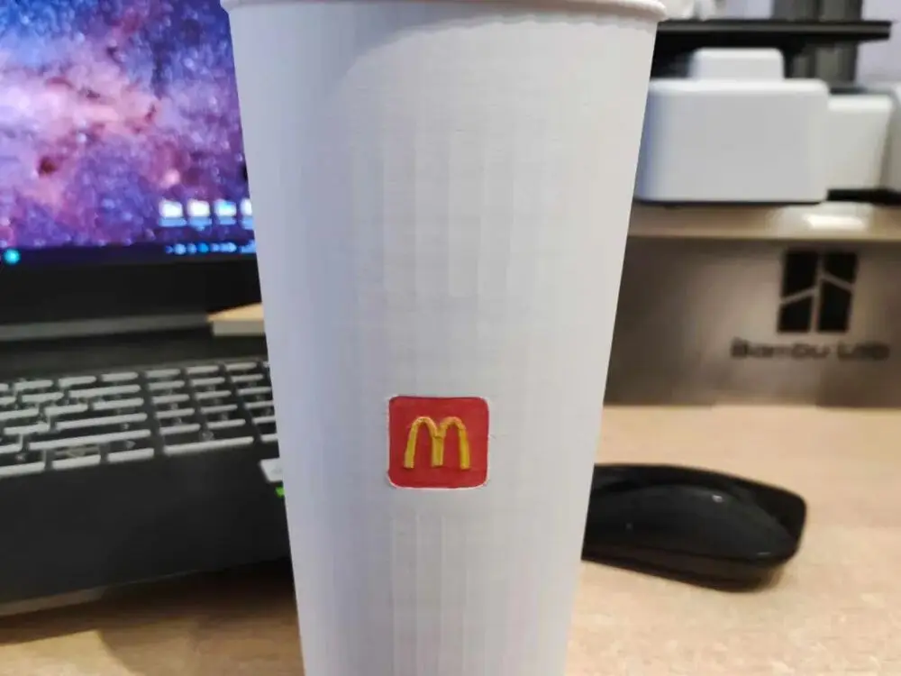 McDonald's cup penholder