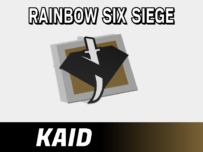 Kaid - R6 Logo - Makeronline - More Than Fun