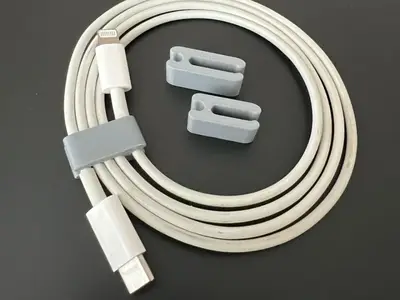 极简数据线收纳器/线夹