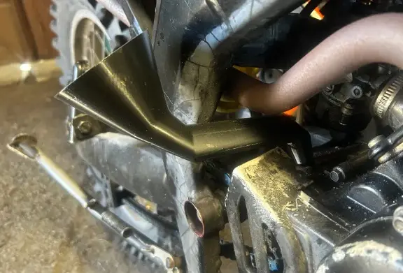 Funnel for oilchange