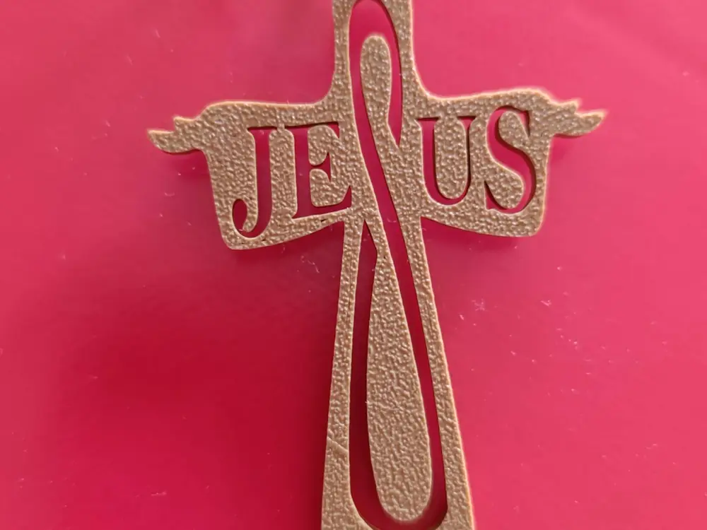 jesus keychain