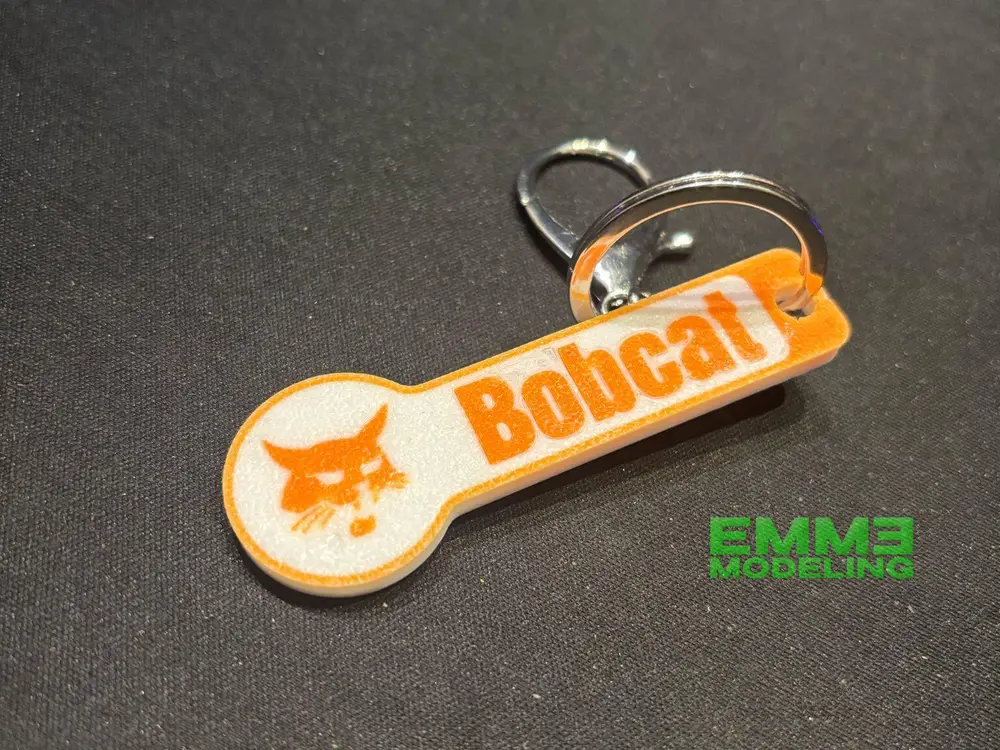 bobcat keychain