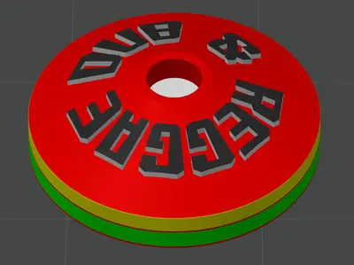 Dub Reggae 7" Record Middle