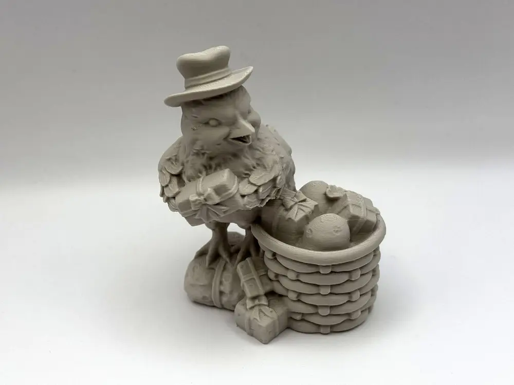 Easter Chicken with Gifts
