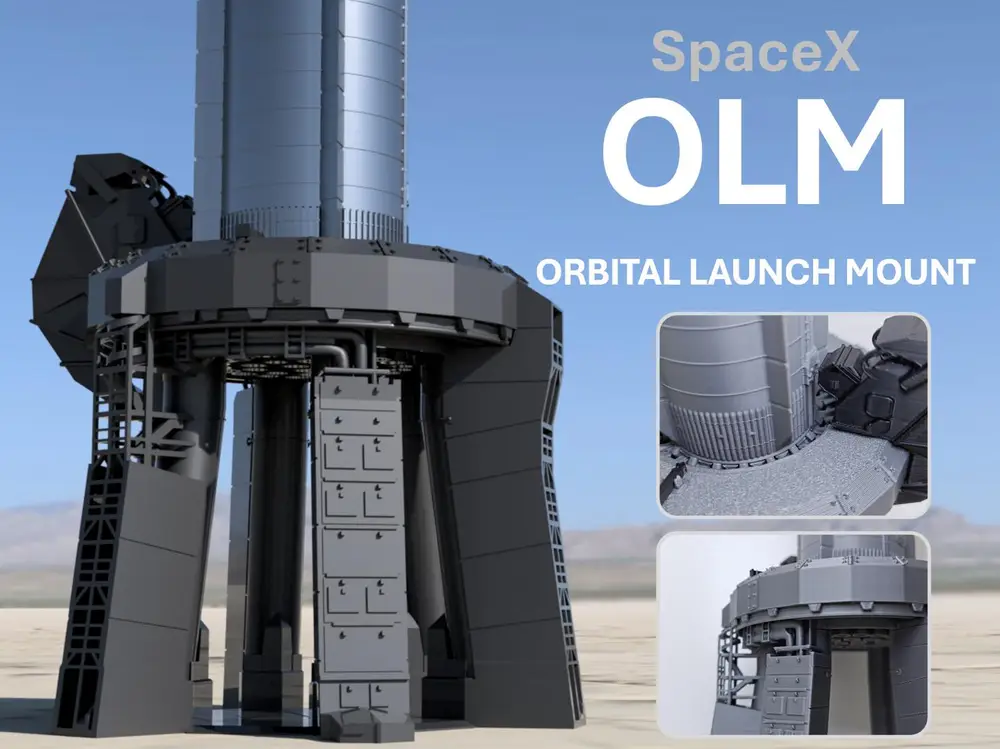 SpaceX OLM 轨道发射器