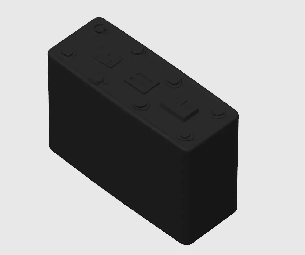 rectangular battery