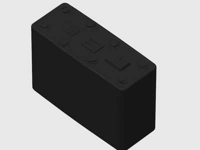 rectangular battery