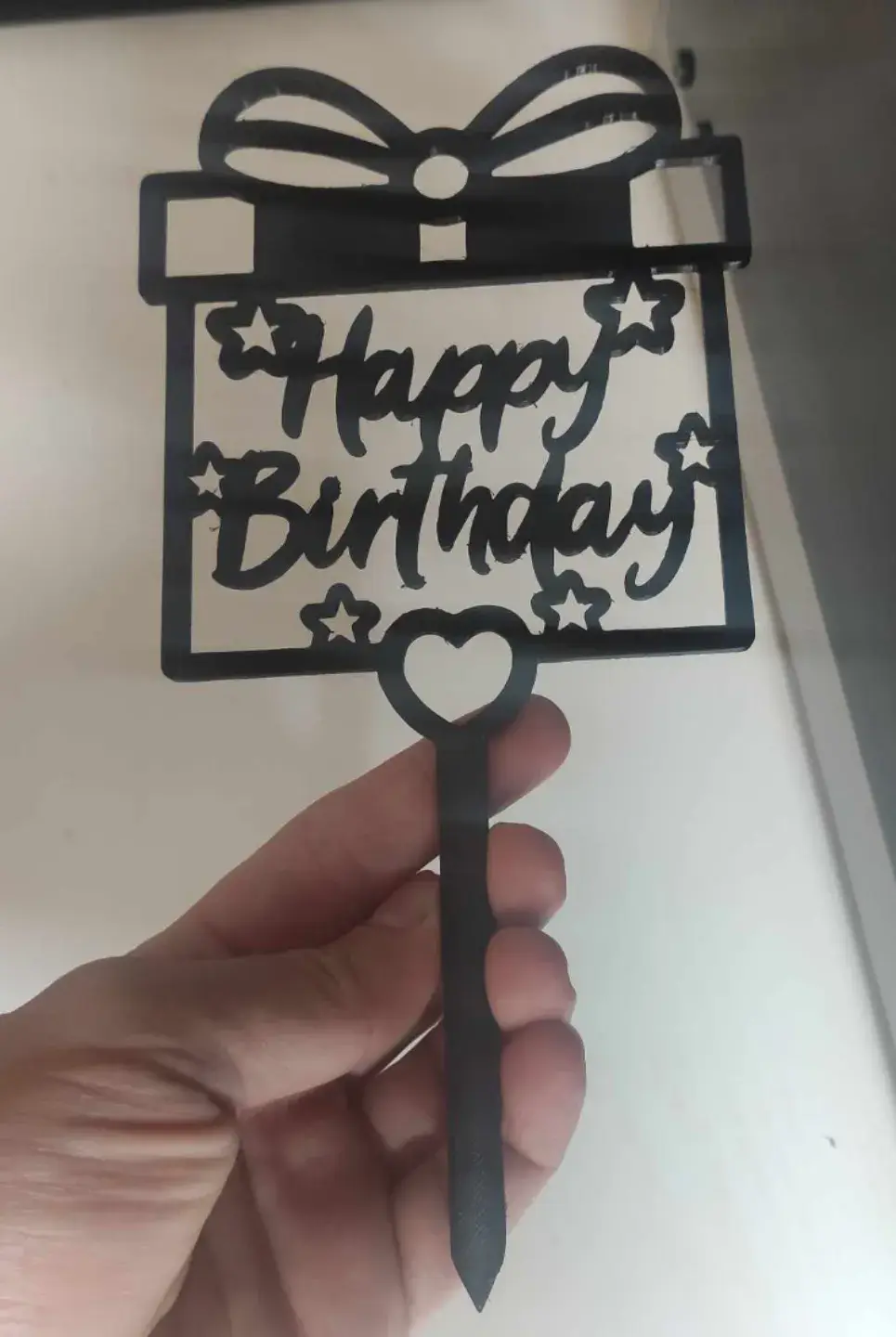 Birthday topper
