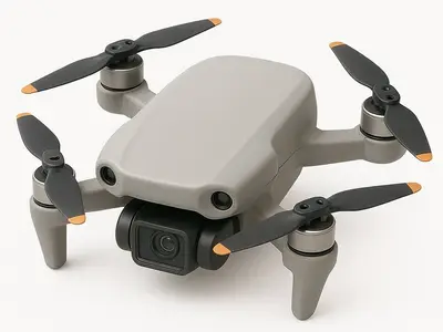 Q版無人機模型