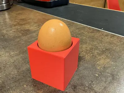 Minimalist egg holder