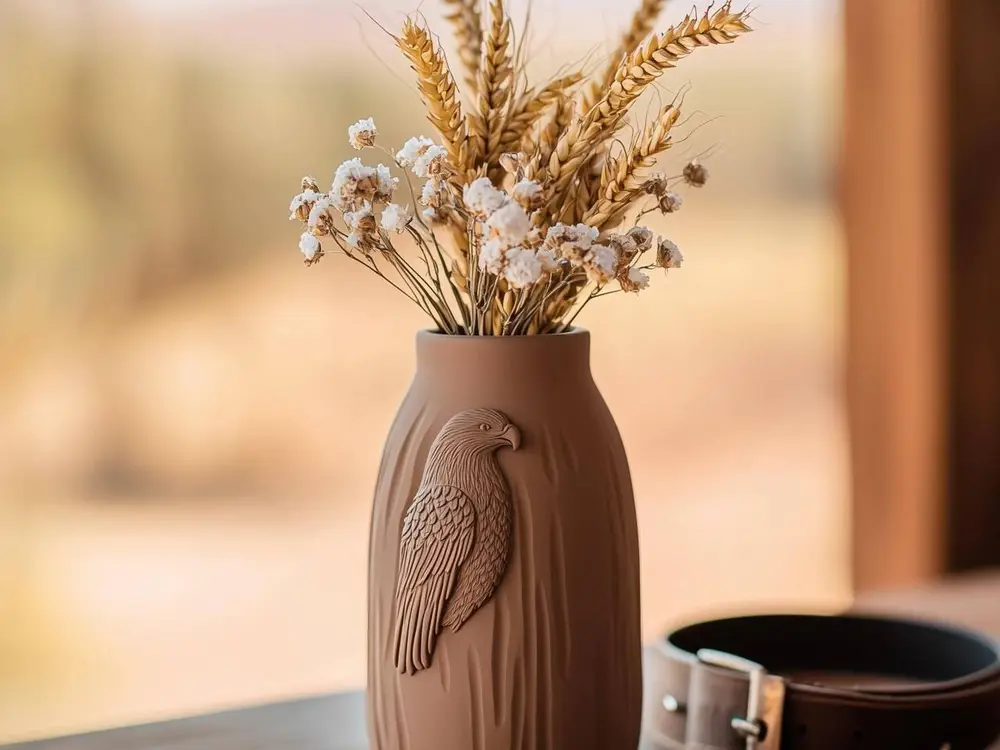 Eagle Prairie Vase