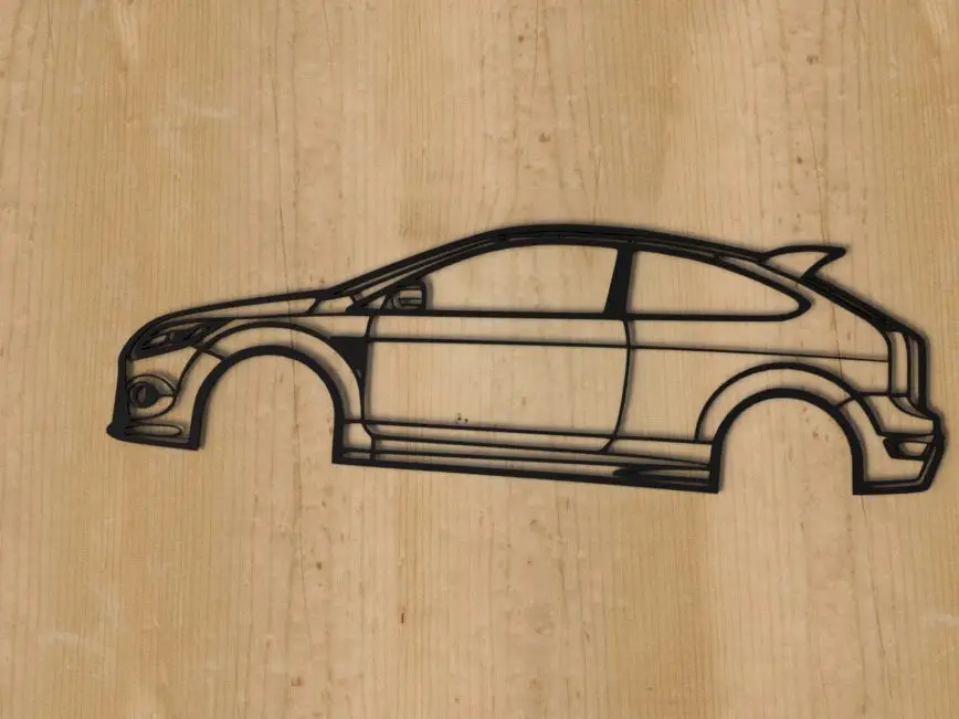 Ford focus RS mk2 wall decor
