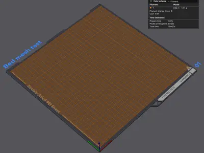 10 Minute Kobra 3 Bed Mesh Test
