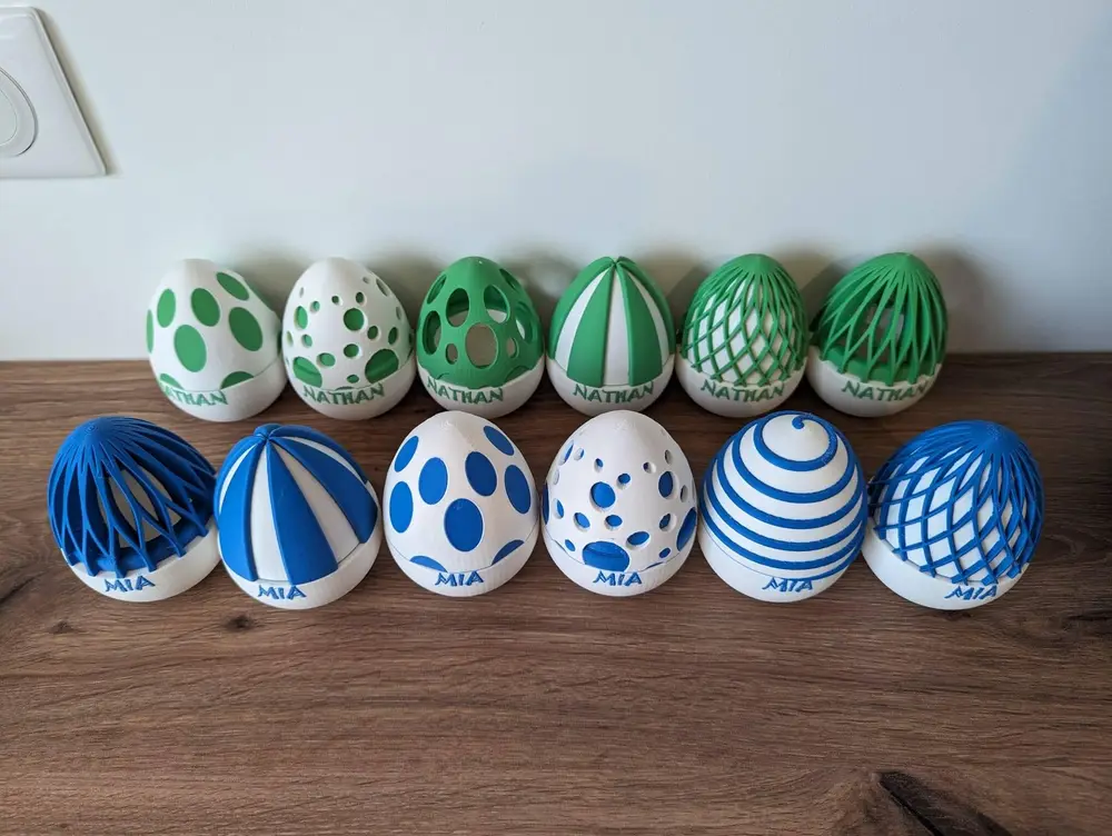 boite Oeuf paque _ easter egg box