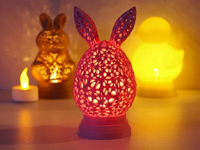 Egg Lantern with Bunny Ears
