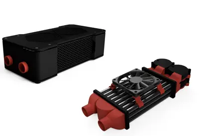 Kobra 3 cooling upgrade - External Heat Exchanger
