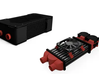Kobra 3 cooling upgrade - External Heat Exchanger