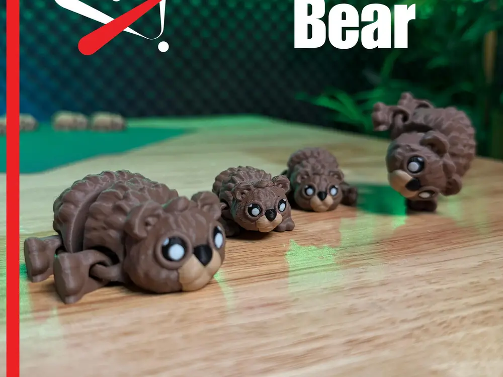 Articulated Brown Bear
