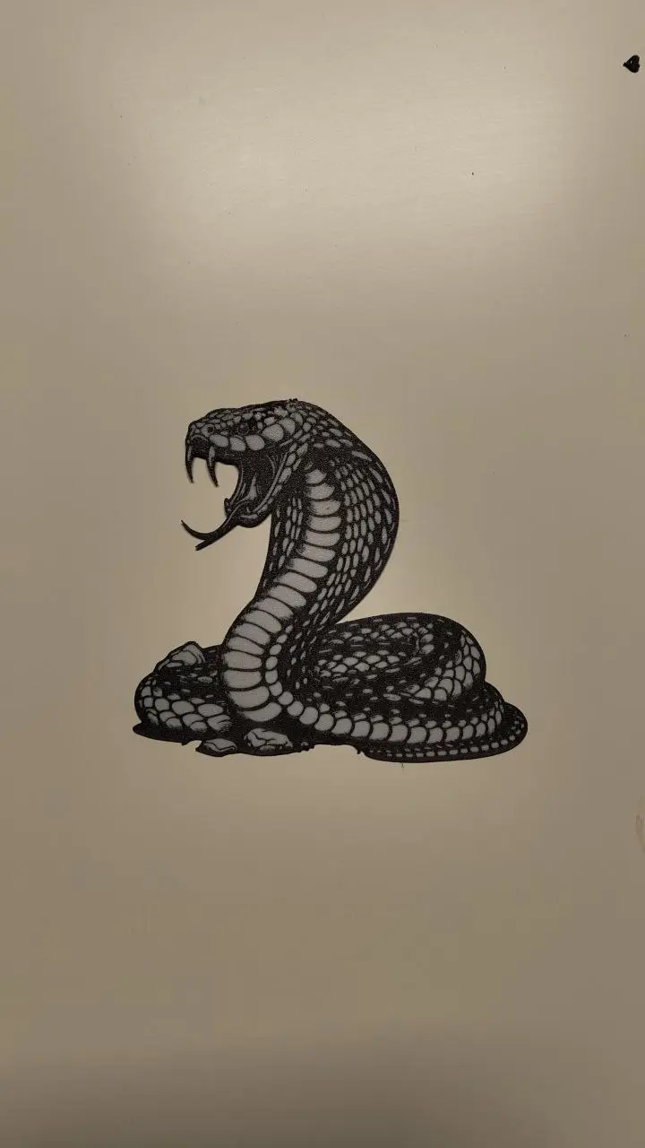 cobra wall art