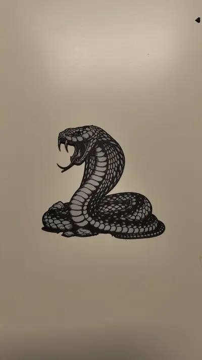 cobra wall art