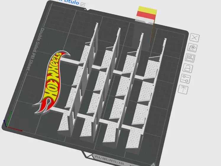 Hotwheels stand - 4 floors