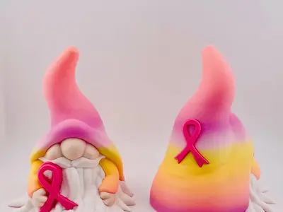 Awareness Ribbon Gnome