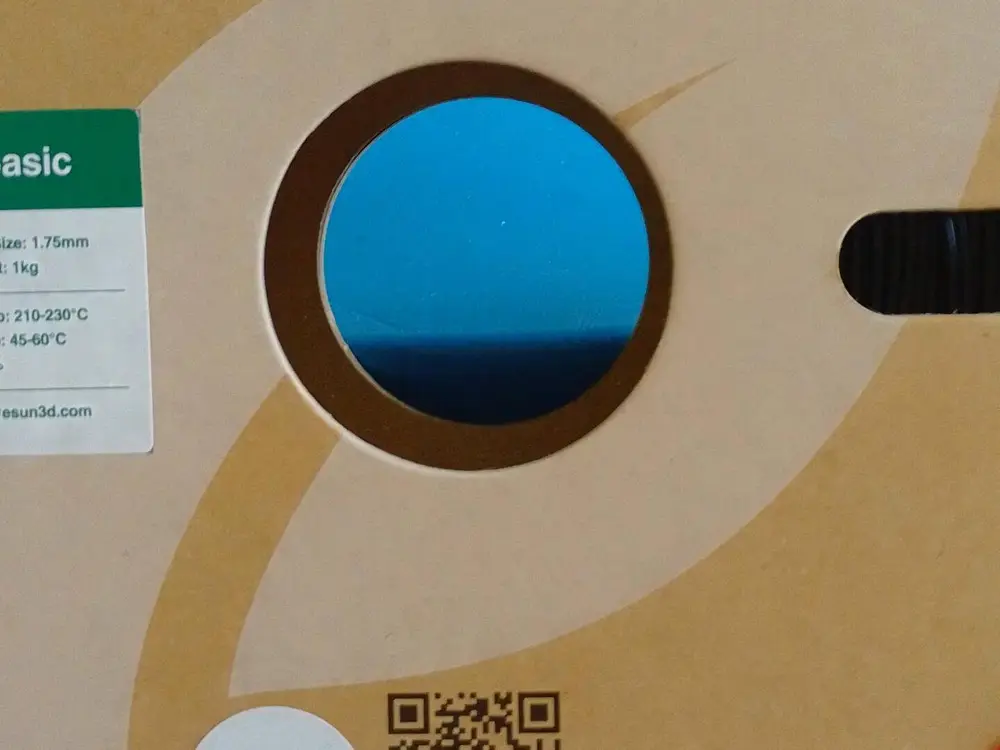 eSun cardboard spool adapter with rfid