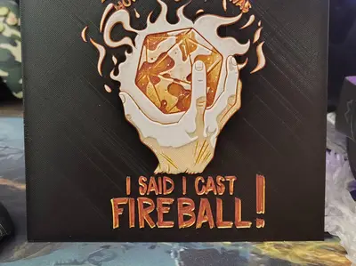 Cast Fireball Hueforge