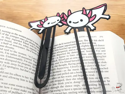 Axolotl Bookmark