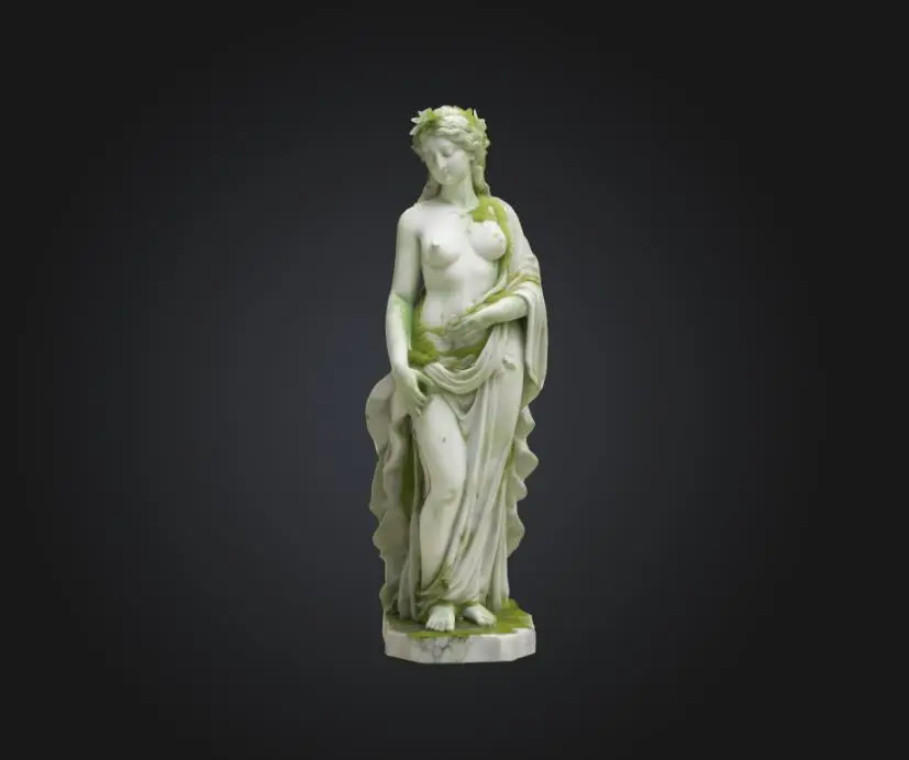 Marble greek statue