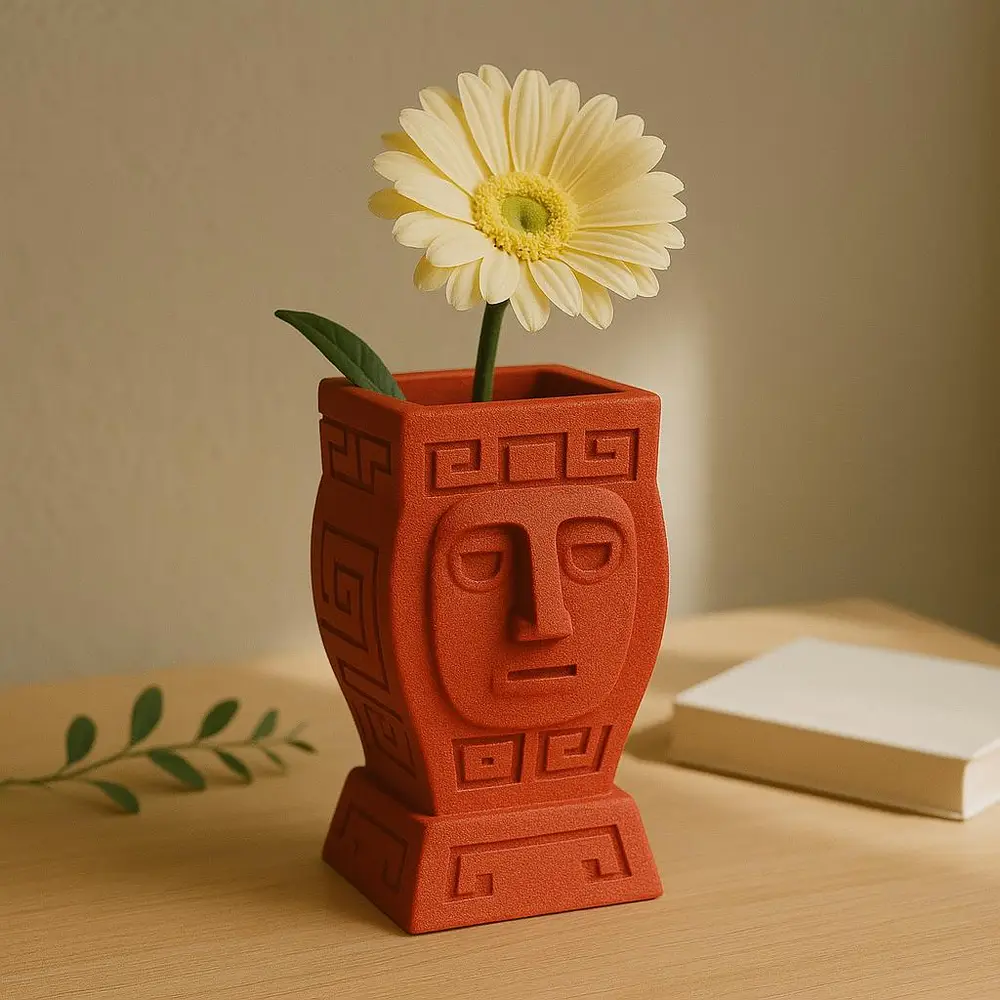 Fuego Maya Vase