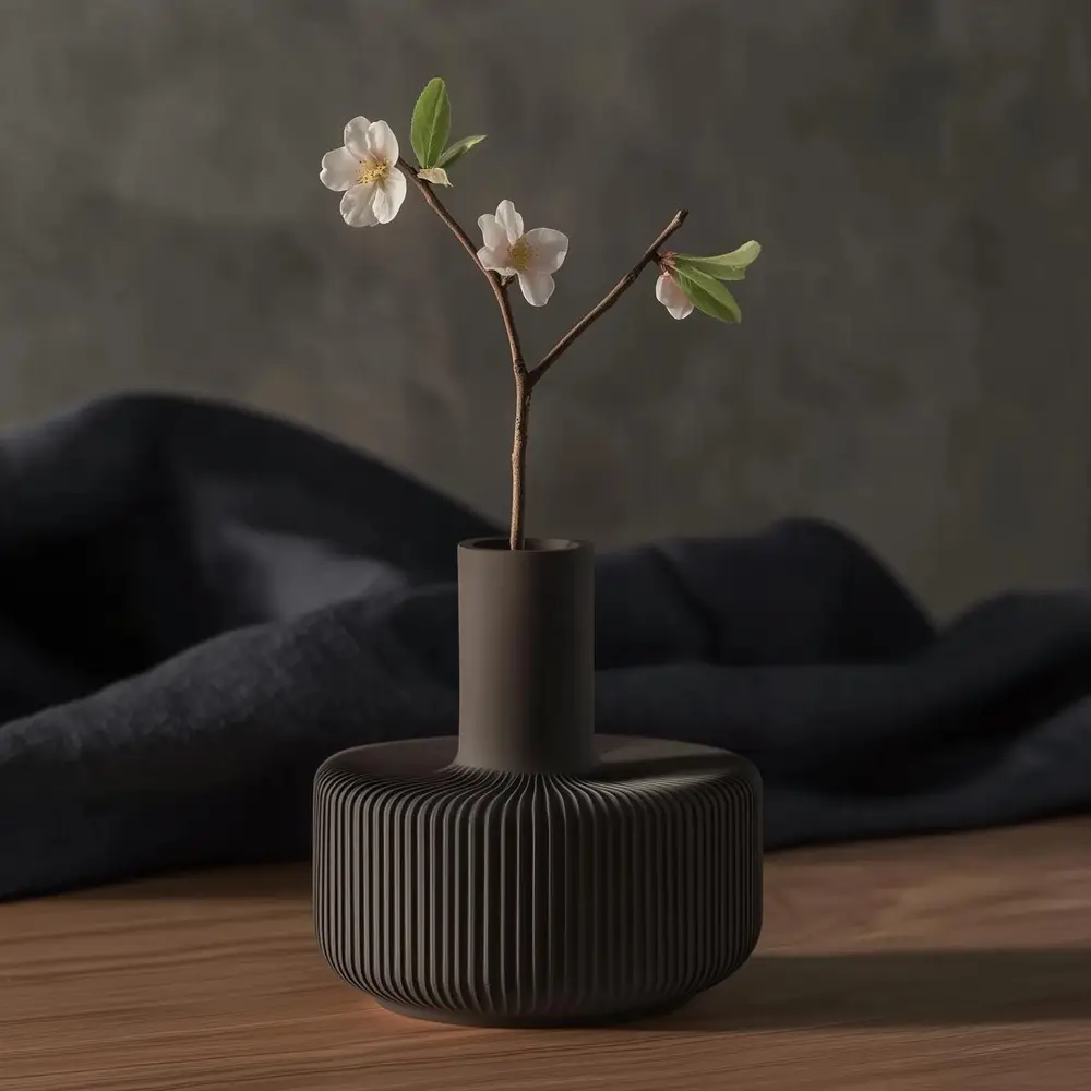 Kanso Ribs Vase