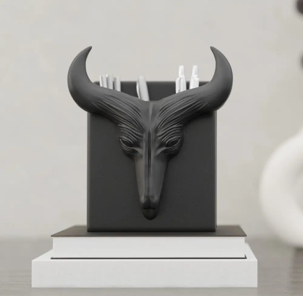 Bull Desk Organizer