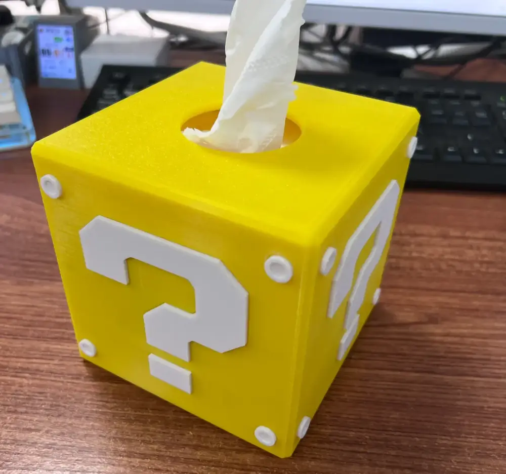 Mario tissue box, roll paper box, draw paper box, universal creative tissu马力奥纸巾盒子 卷纸盒子 抽纸盒子通用 创意纸巾盒子