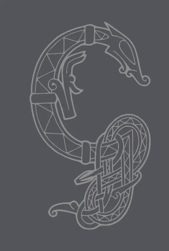 Viking snake Wall Art