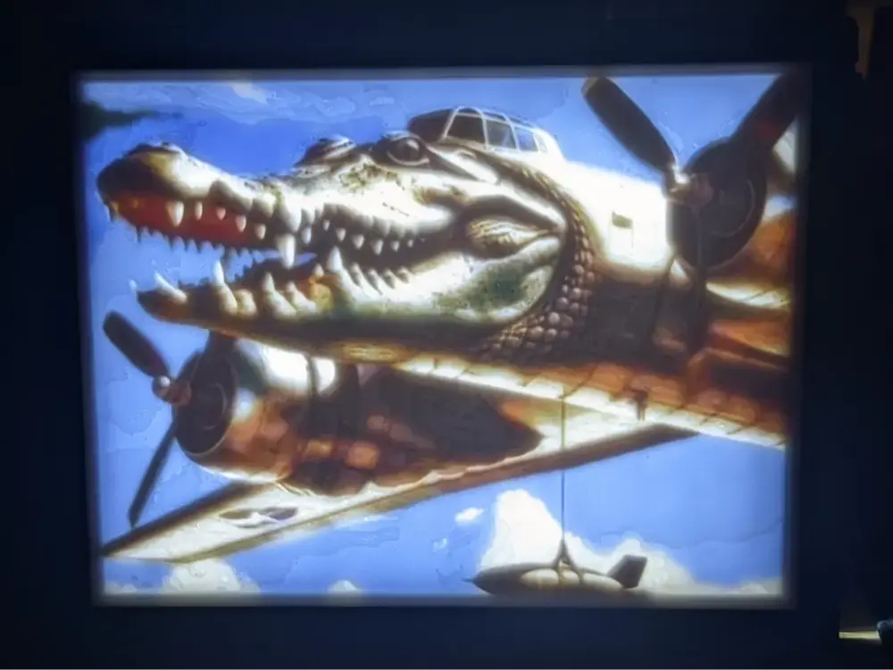 Bombardino Crocodilo Lithophane LED Relief Kit