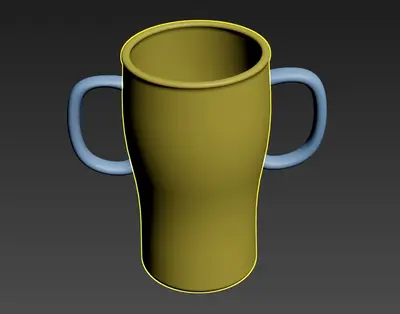 Pint Glass with Handles