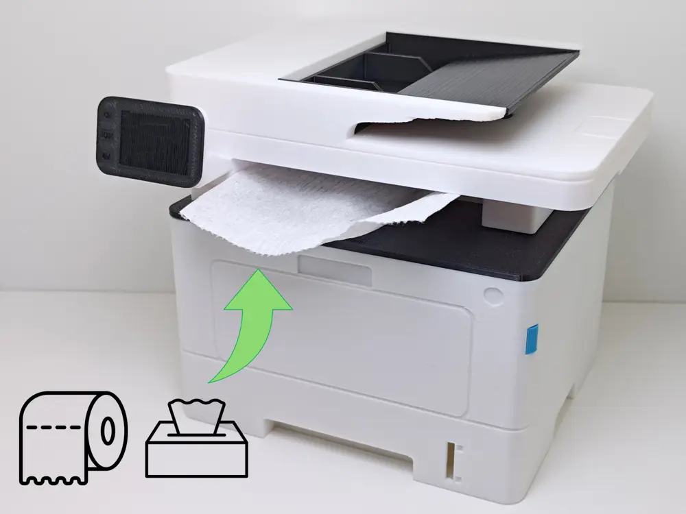 Printer-Style Tissue Holder 打印机样式纸巾盒