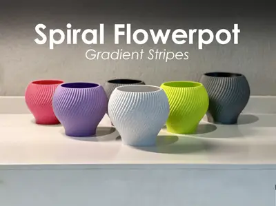 Spiral Flowerpot