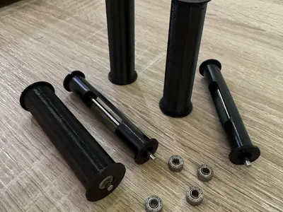 ACE Pro High Efficiency Back Pulley with built in shims for spooltrack