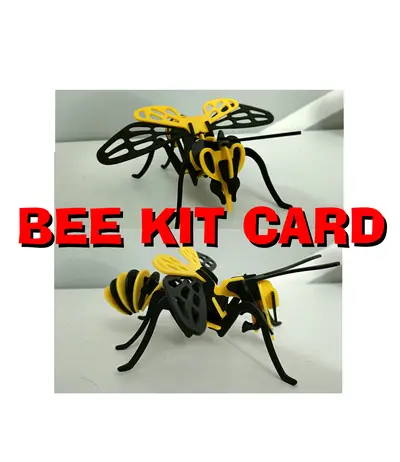 Bee Kit Card 20cm