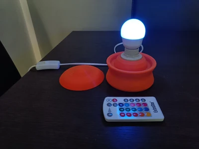 Base E14 110/220v for my lithophane sphere lamps