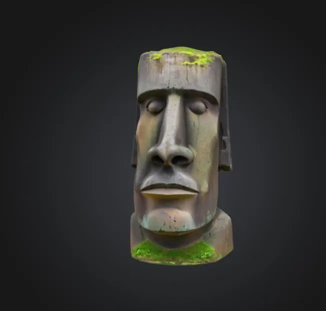 Moai statue