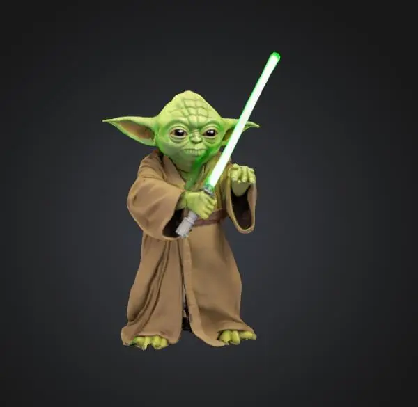 Yoda figurine